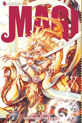 Magi: The Labyrinth of Magic, Vol. 33 — manga cover