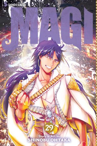 Magi: The Labyrinth of Magic, Vol. 29 — manga cover