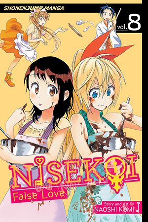 Nisekoi: False Love, Vol. 8 — manga cover