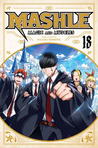 Mashle: Magic and Muscles, Vol. 18 — manga cover