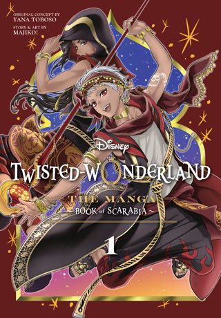 Disney Twisted-Wonderland: The Manga – Book of Scarabia, Vol. 1 — manga cover