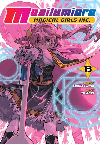 Magilumiere Magical Girls Inc., Vol. 13 — manga cover