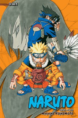 Naruto (3-in-1 Edition), Vol. 3 — manga cover