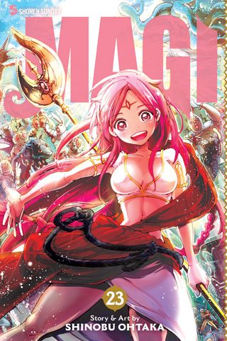 Magi: The Labyrinth of Magic, Vol. 23 — manga cover