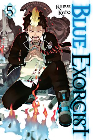 Blue Exorcist, Vol. 5 — manga cover