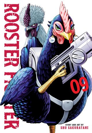 Rooster Fighter, Vol. 9 — manga cover