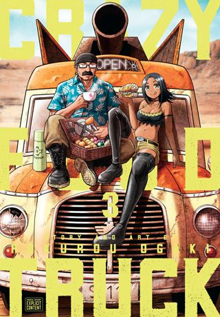 Crazy Food Truck, Vol. 3 — manga cover