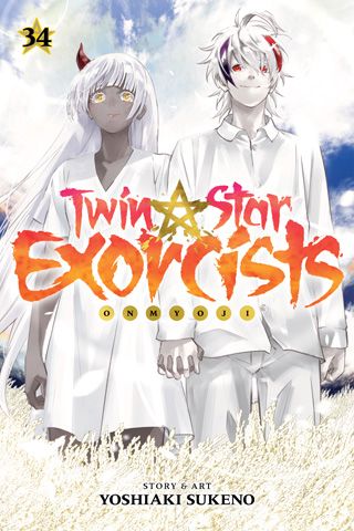 Twin Star Exorcists, Vol. 34 — manga cover