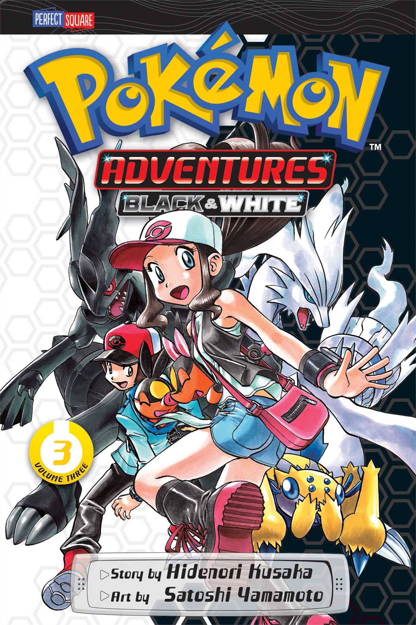 Pokemon Adventures: Black and White, Vol. 3 — manga cover