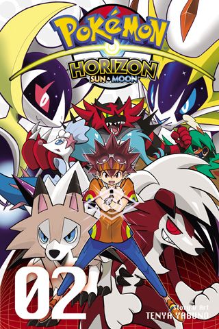 Pokémon Horizon: Sun & Moon, Vol. 2 — manga cover