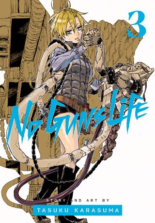 No Guns Life, Vol. 3 — manga cover