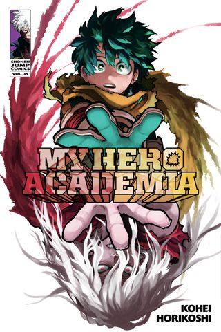 My Hero Academia, Vol. 35 — manga cover