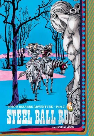 JoJo's Bizarre Adventure: Part 7--Steel Ball Run, Vol. 8 — manga cover