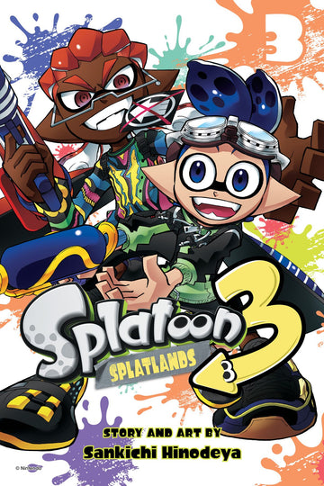 Splatoon 3: Splatlands, Vol. 3 — manga cover