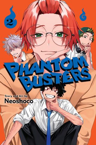 Phantom Busters, Vol. 2 — manga cover