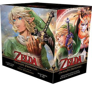 The Legend of Zelda: Twilight Princess Complete Box Set — manga cover