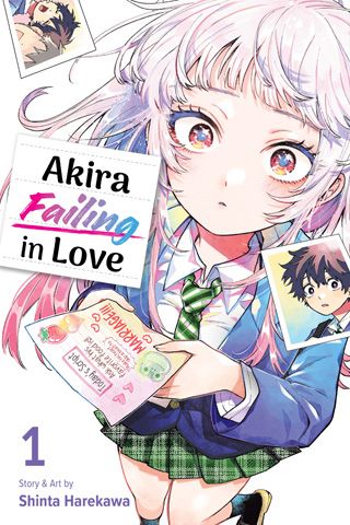 Akira Failing in Love, Vol. 1 — manga cover