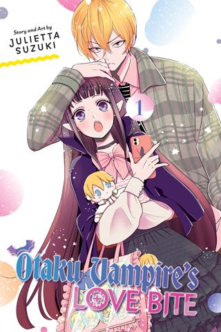 Otaku Vampire's Love Bite, Vol. 1 — manga cover
