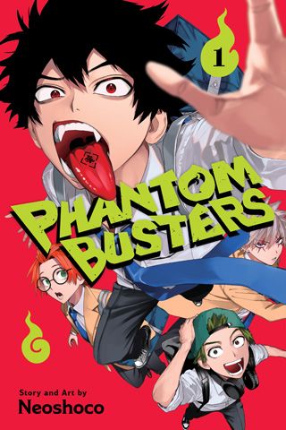 Phantom Busters, Vol. 1 — manga cover