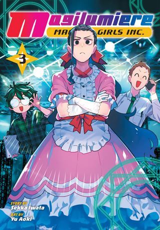 Magilumiere Magical Girls Inc., Vol. 3 — manga cover