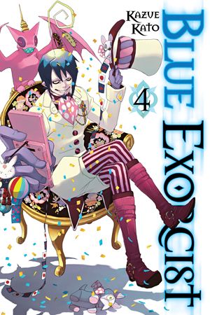 Blue Exorcist, Vol. 4 — manga cover