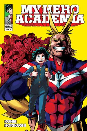 My Hero Academia, Vol. 1 — manga cover