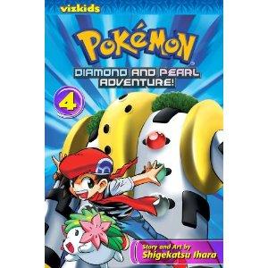 Pokemon Diamond and Pearl Adventure!, Vol. 4 — manga cover