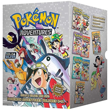 Pokémon Adventures Gold & Silver Box Set (Set Includes Vols. 8-14) — manga cover