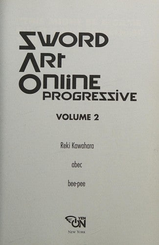 Sword Art Online Progressive 3 (Novel)