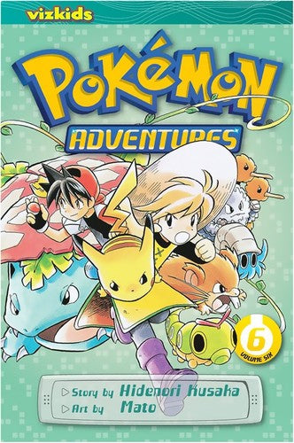 Pokemon Adventures (Red and Blue), Vol. 6 — manga cover