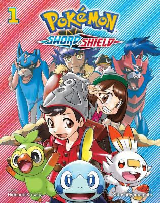 Pokemon: Sword & Shield, Vol. 1 — manga cover