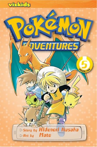 Pokemon Adventures (Red and Blue), Vol. 5 — manga cover