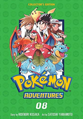 Pokemon Adventures Collector's Edition, Vol. 8 — manga cover