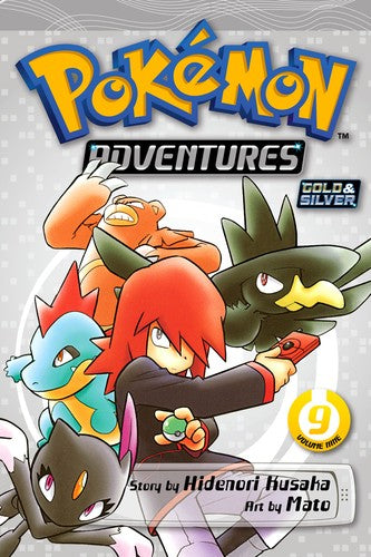 Pokemon Adventures (Gold and Silver), Vol. 9 — manga cover