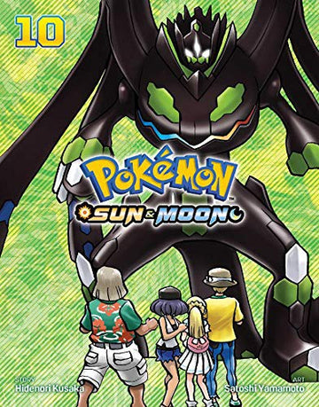 Pokemon: Sun & Moon, Vol. 10 — manga cover