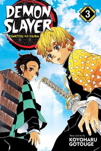 Demon Slayer: Kimetsu no Yaiba, Vol. 3 — manga cover