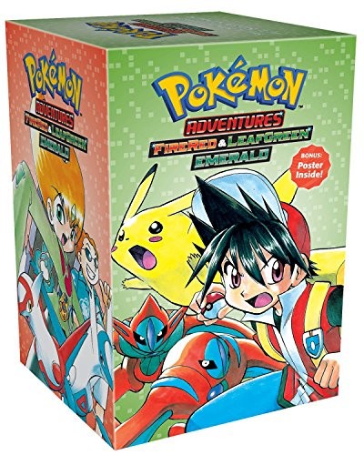 Pokemon Adventures FireRed & LeafGreen / Emerald Box Set