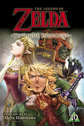 The Legend of Zelda: Twilight Princess, Vol. 10 — manga cover