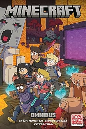 Minecraft Omnibus Volume 1 — manga cover