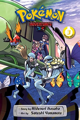 Pokemon Adventures: X•Y, Vol. 3 — manga cover