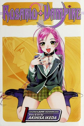 Rosario+Vampire, Vol. 1 — manga cover