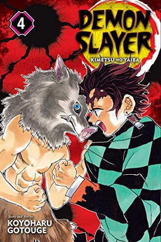 Demon Slayer: Kimetsu no Yaiba, Vol. 4 — manga cover