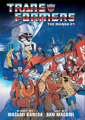 Transformers: The Manga, Vol. 1 — manga cover
